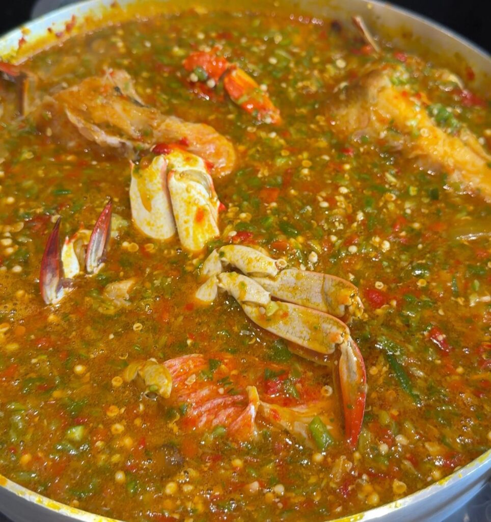 Seafood okro